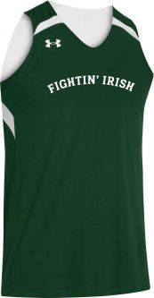 Women's Under Armour Team Clutch Reversible Jersey, Green/White
